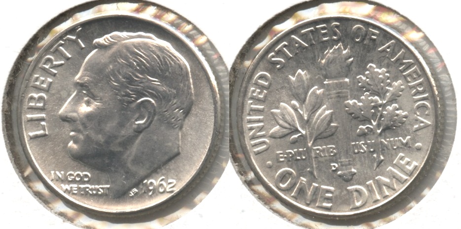 1962-D Roosevelt Dime MS-63 #s