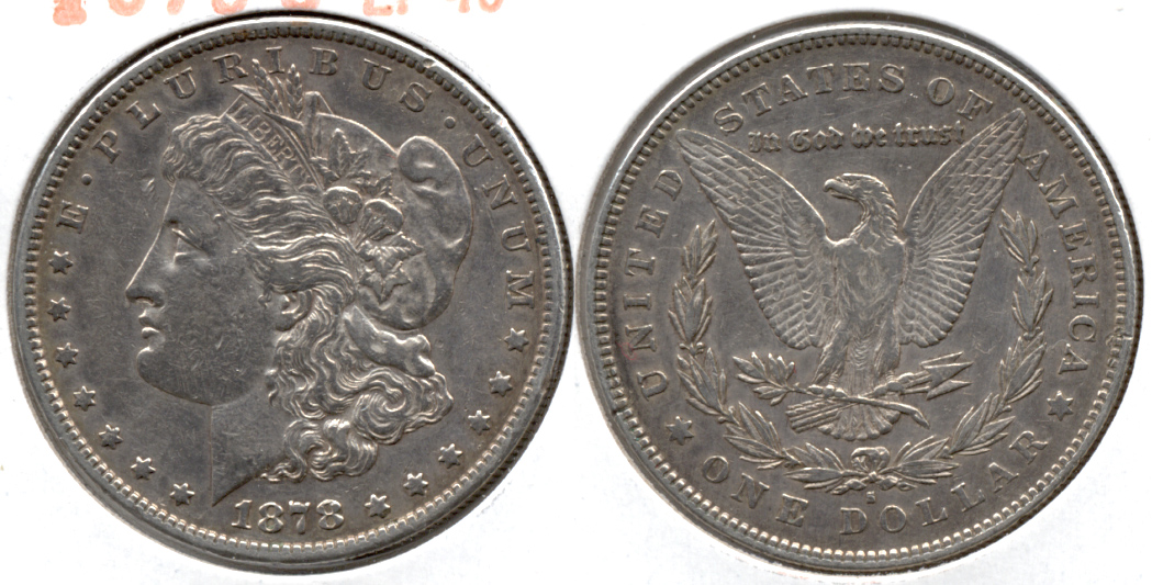 1878-S Morgan Silver Dollar EF-40 e