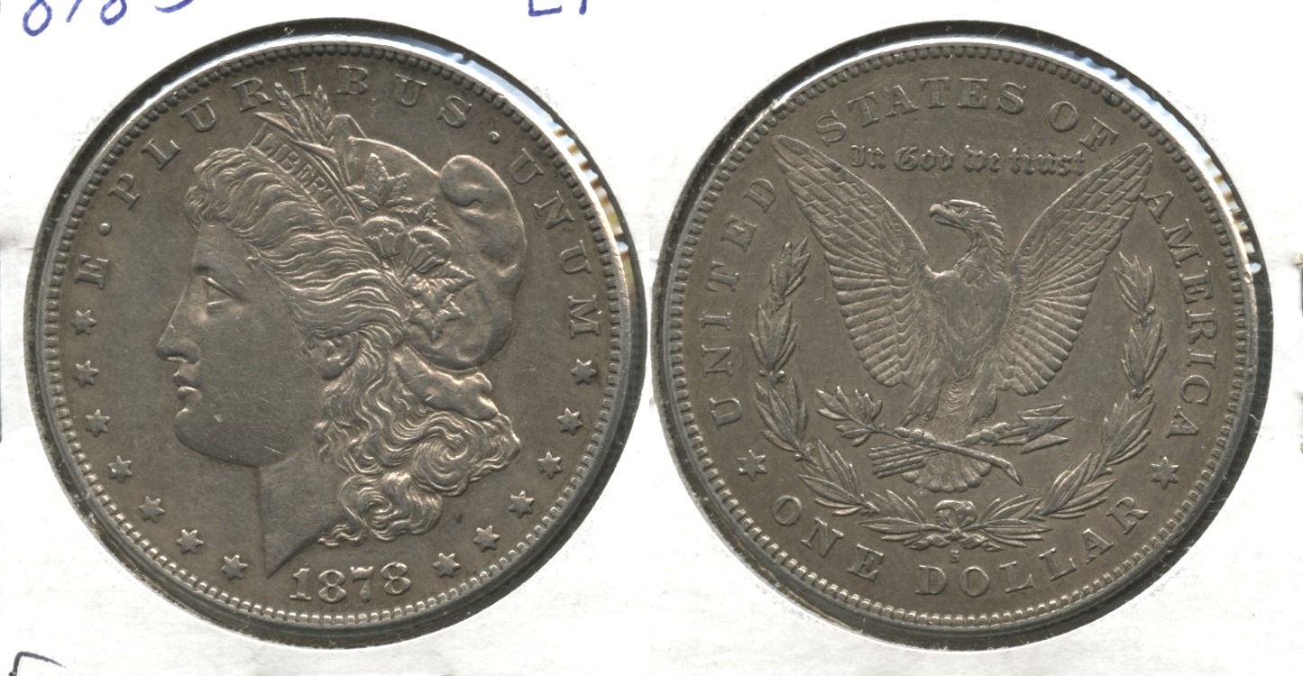 1878-S Morgan Silver Dollar EF-40 #r