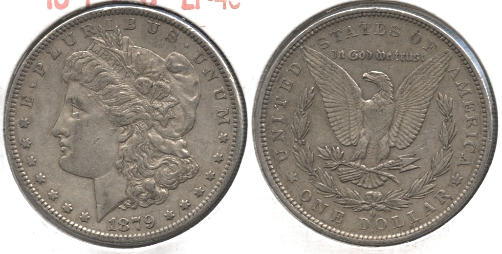 1879-O Morgan Silver Dollar EF-40 #a