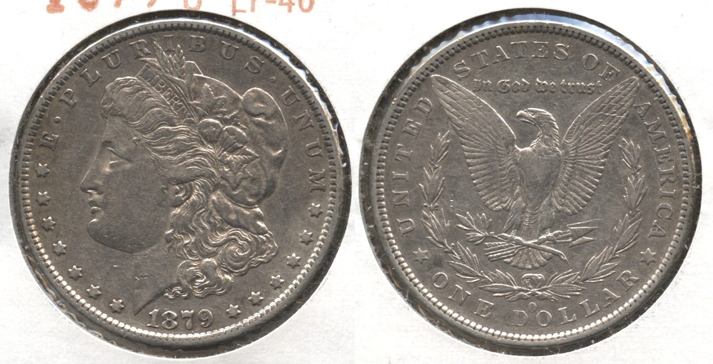 1879-O Morgan Silver Dollar EF-40 #e