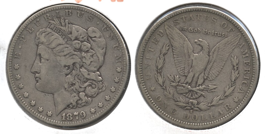 1879-S Morgan Silver Dollar Fine-12 #g