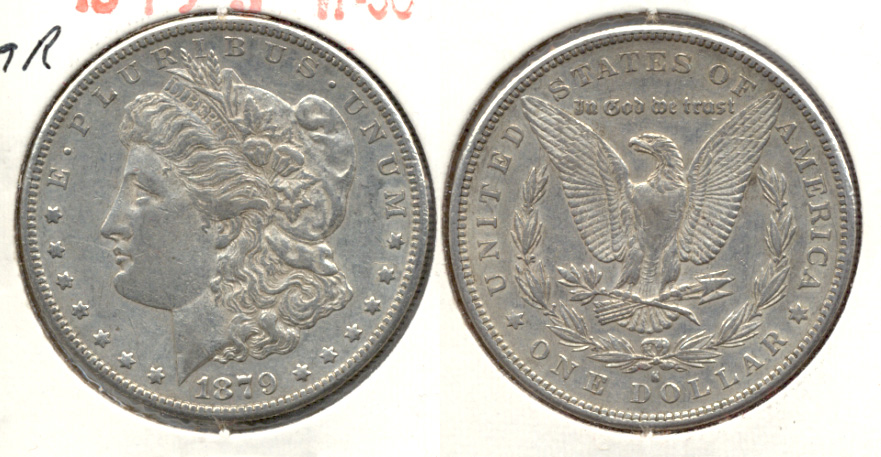 1879-S Morgan Silver Dollar VF-30