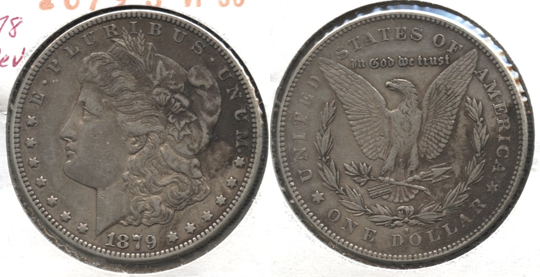1879-S Morgan Silver Dollar VF-30 #b