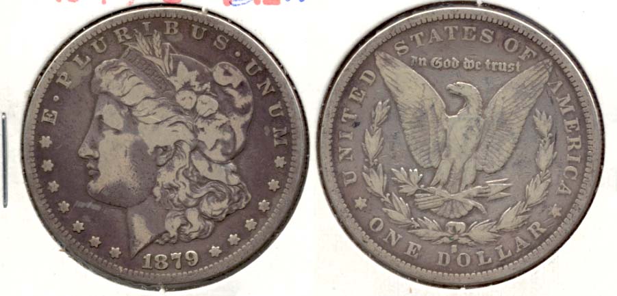 1879-S Morgan Silver Dollar VG-8