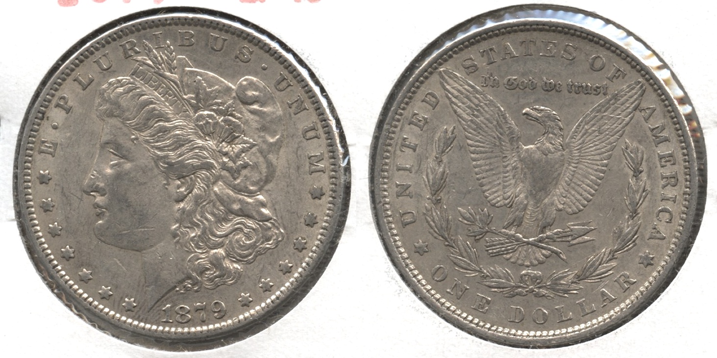 1879 Morgan Silver Dollar EF-40 #s