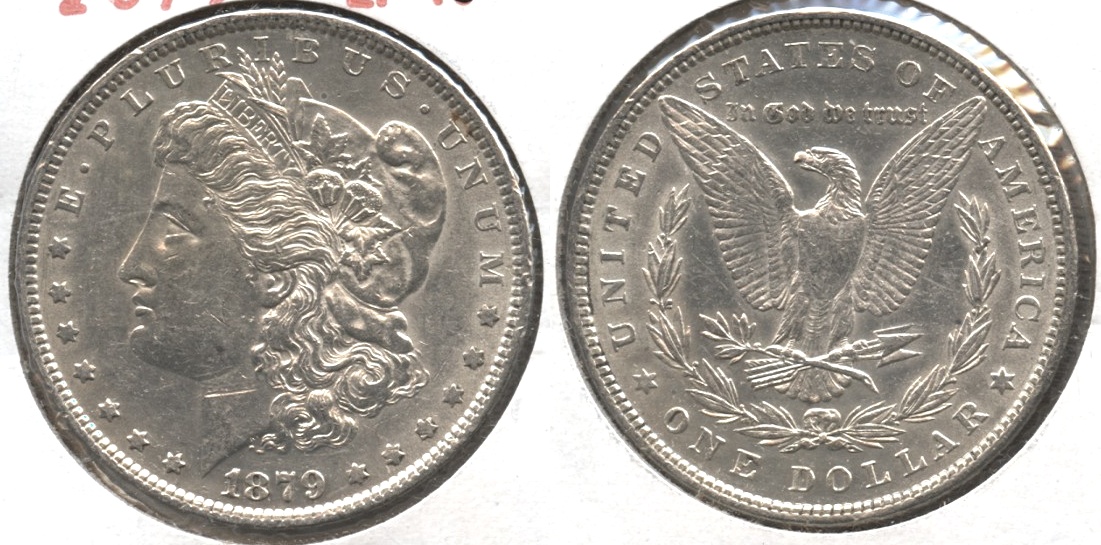 1879 Morgan Silver Dollar EF-45 #f