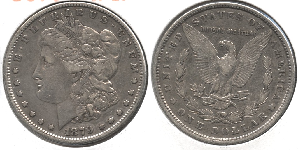 1879 Morgan Silver Dollar VF-20 #m