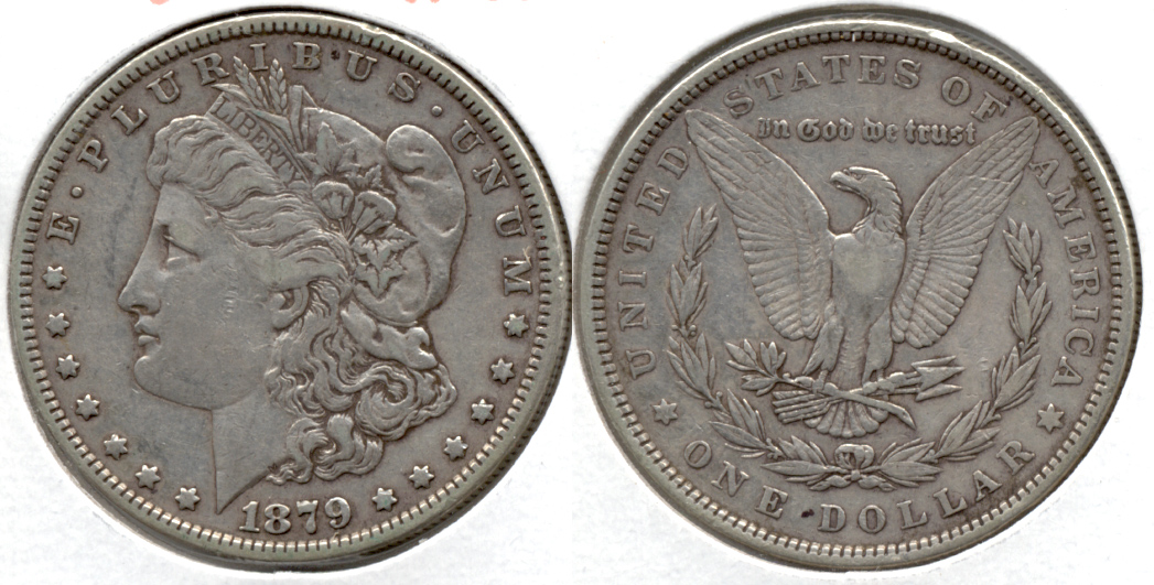 1879 Morgan Silver Dollar VF-30 c