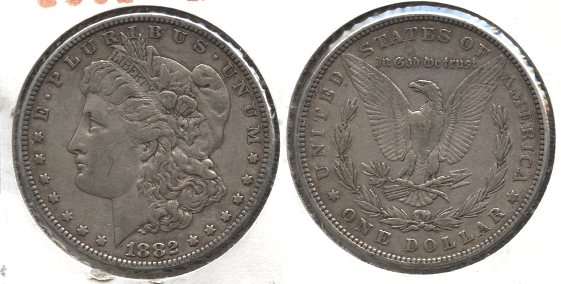 1882 Morgan Silver Dollar EF-40 #i