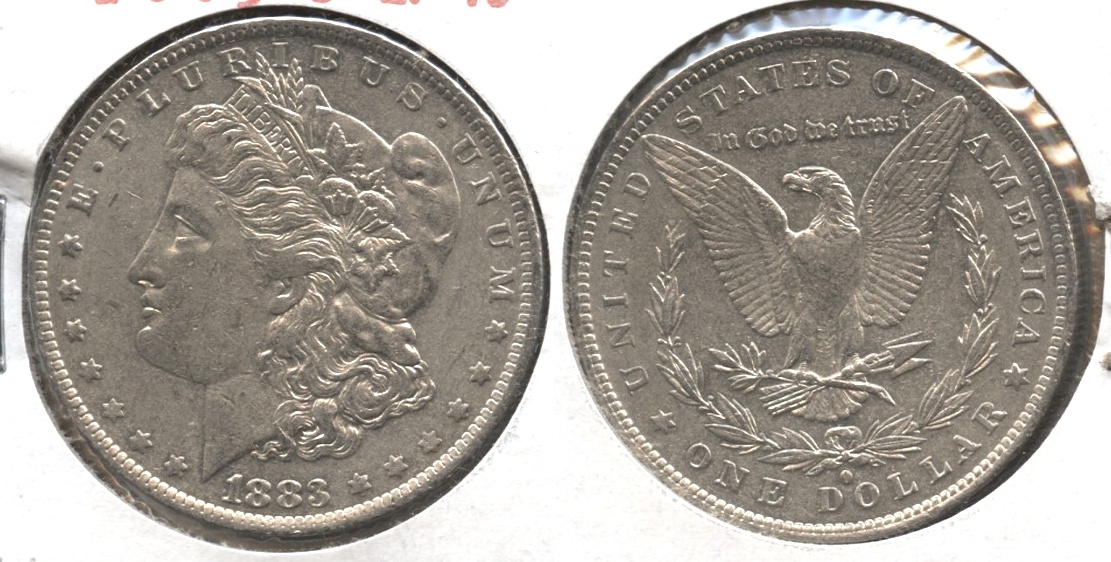 1883-O Morgan Silver Dollar EF-40 #u