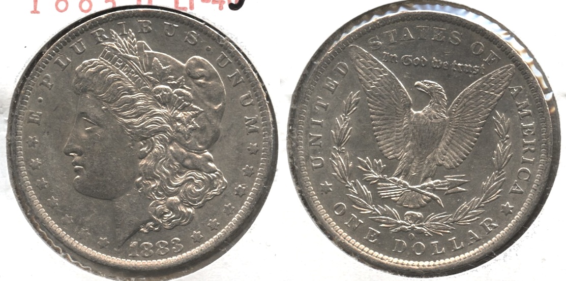 1883-O Morgan Silver Dollar EF-45 #i