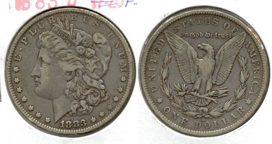 1883-O Morgan Silver Dollar Fine-15