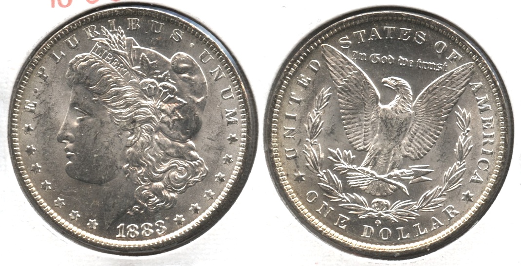 1883-O Morgan Silver Dollar MS-60 #g