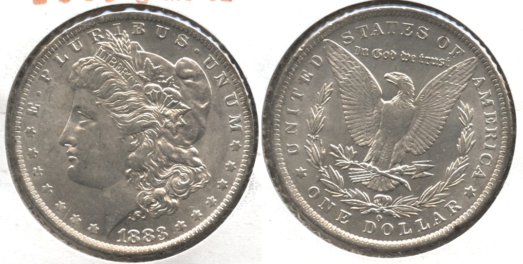 1883-O Morgan Silver Dollar MS-62 #c