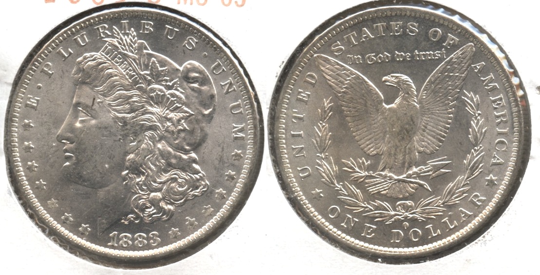 1883-O Morgan Silver Dollar MS-63 #g