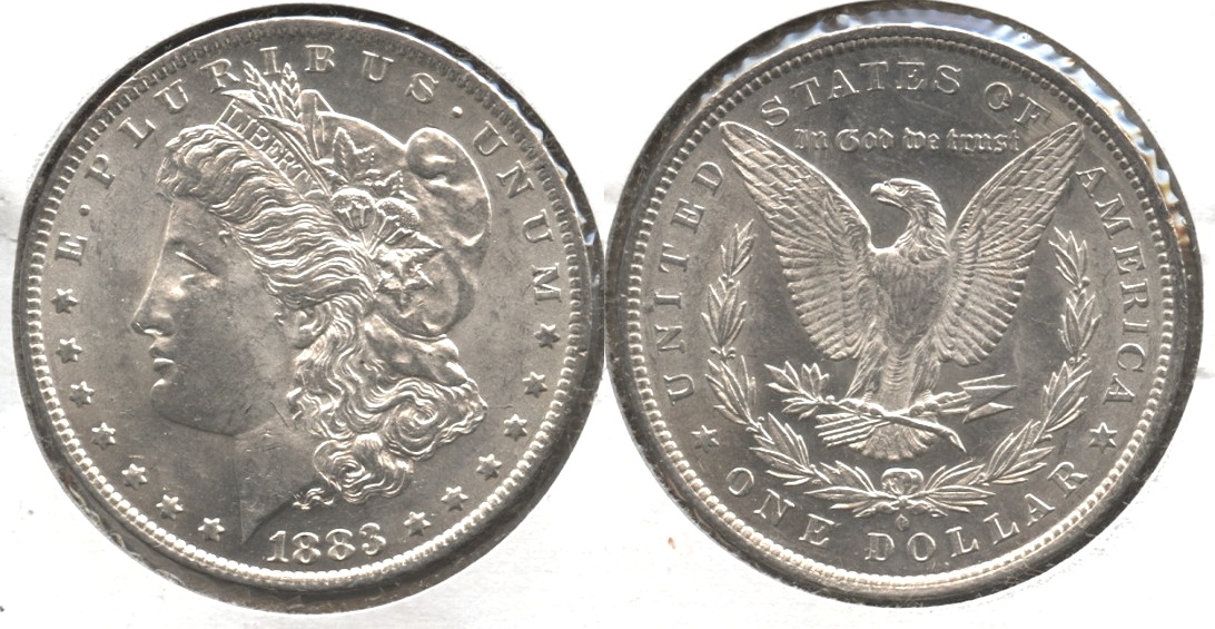 1883-O Morgan Silver Dollar MS-63 #j