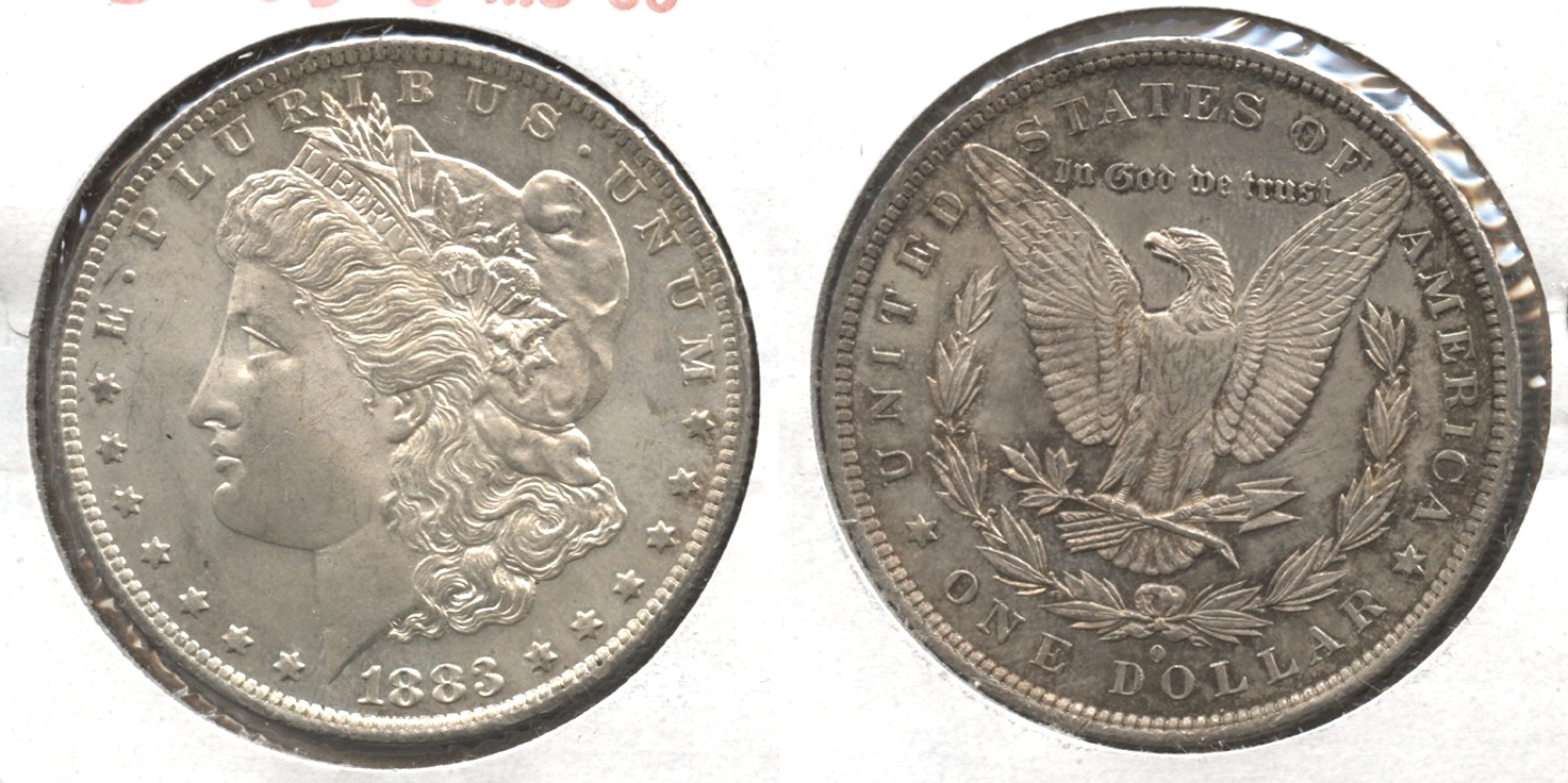 1883-O Morgan Silver Dollar MS-63 #o