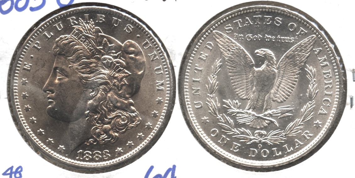 1883-O Morgan Silver Dollar MS-64 #a