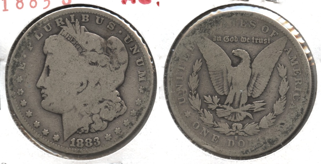 1883-S Morgan Silver Dollar AG-3 #a