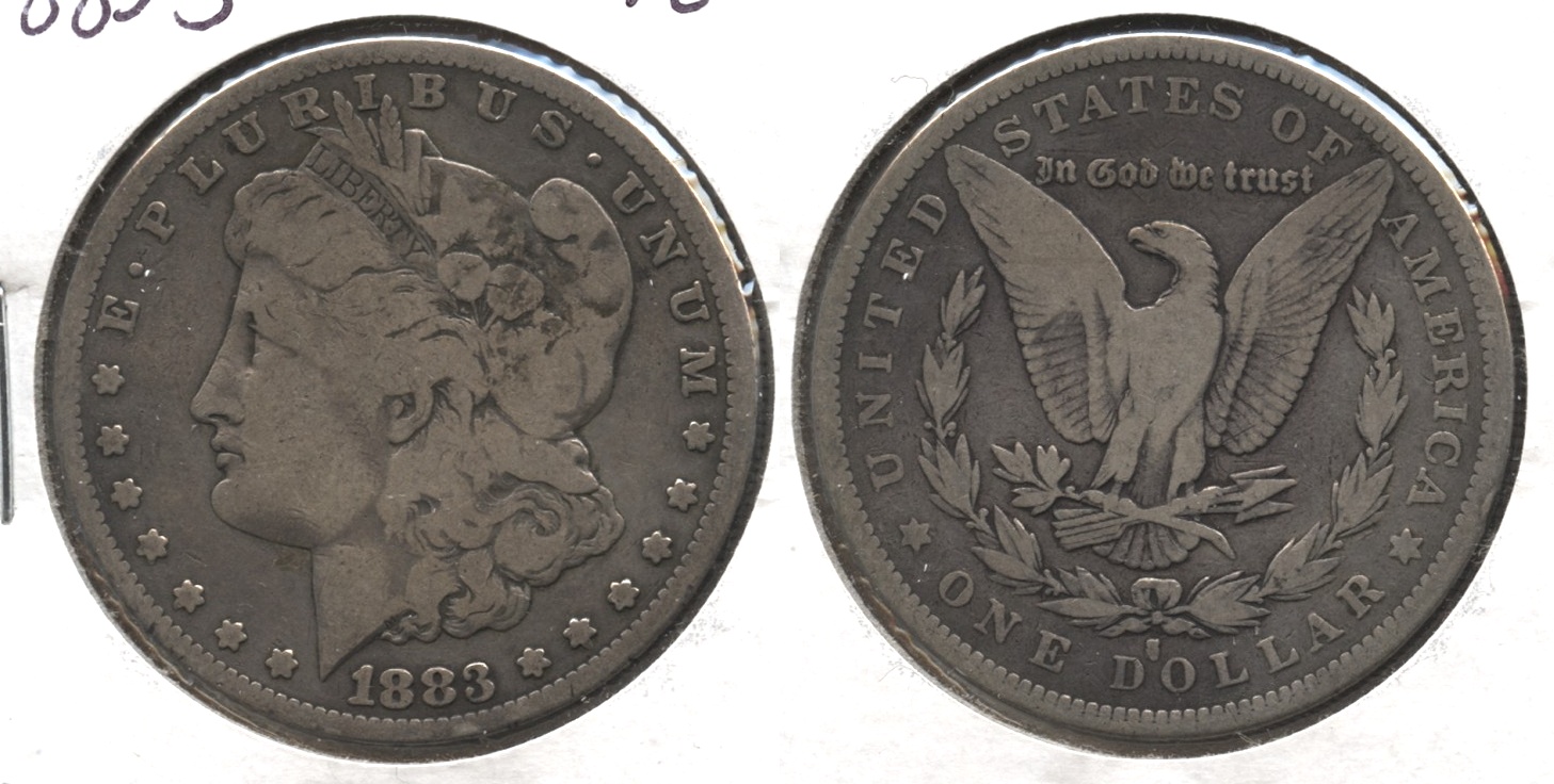 1883-S Morgan Silver Dollar VG-8 #a