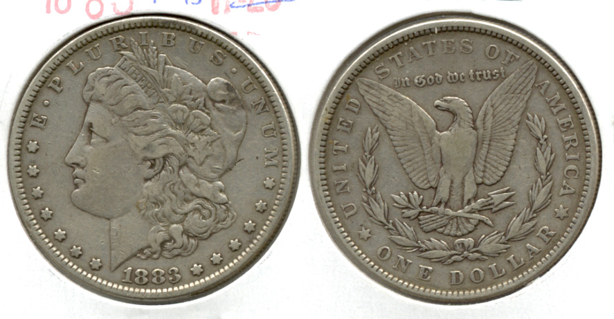 1883 Morgan Silver Dollar Fine-15