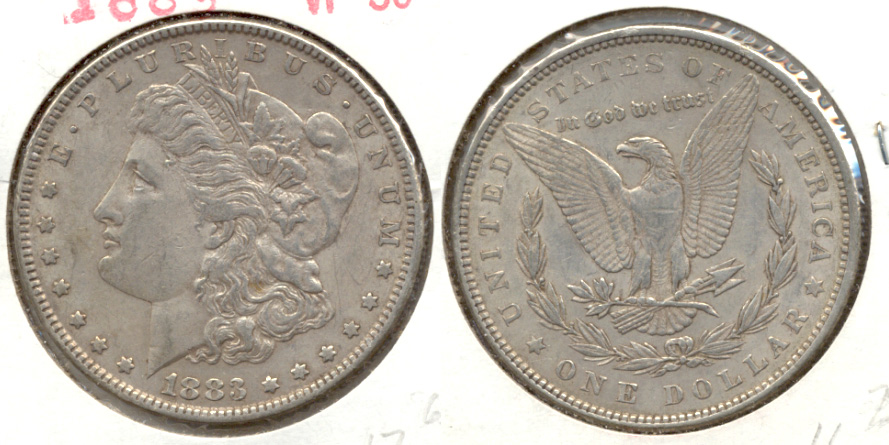 1883 Morgan Silver Dollar VF-30