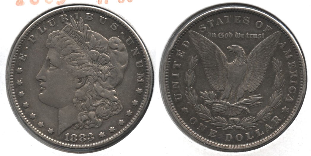 1883 Morgan Silver Dollar VF-30 #e
