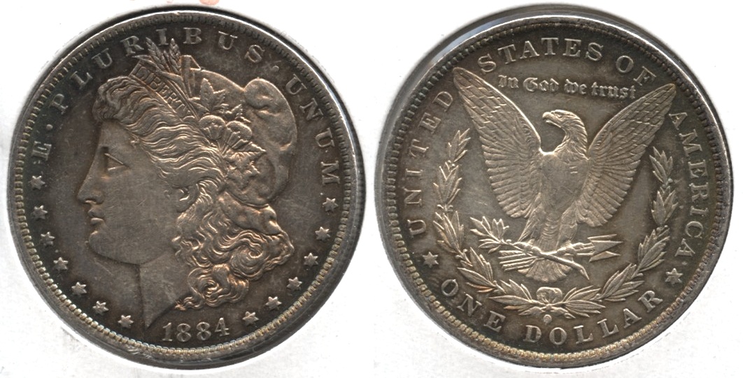 1884-O Morgan Silver Dollar EF-40 #i