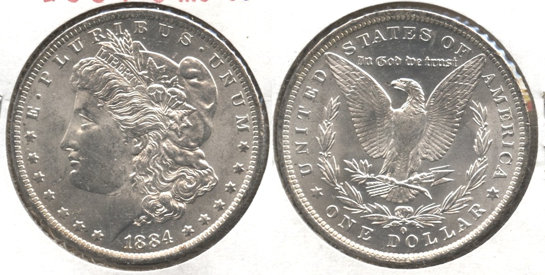 1884-O Morgan Silver Dollar MS-61