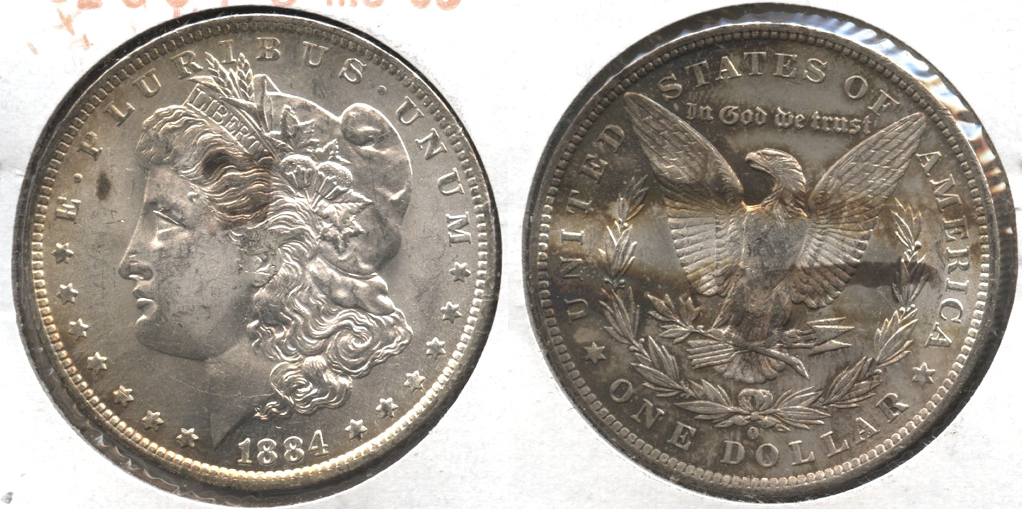 1884-O Morgan Silver Dollar MS-63 #j