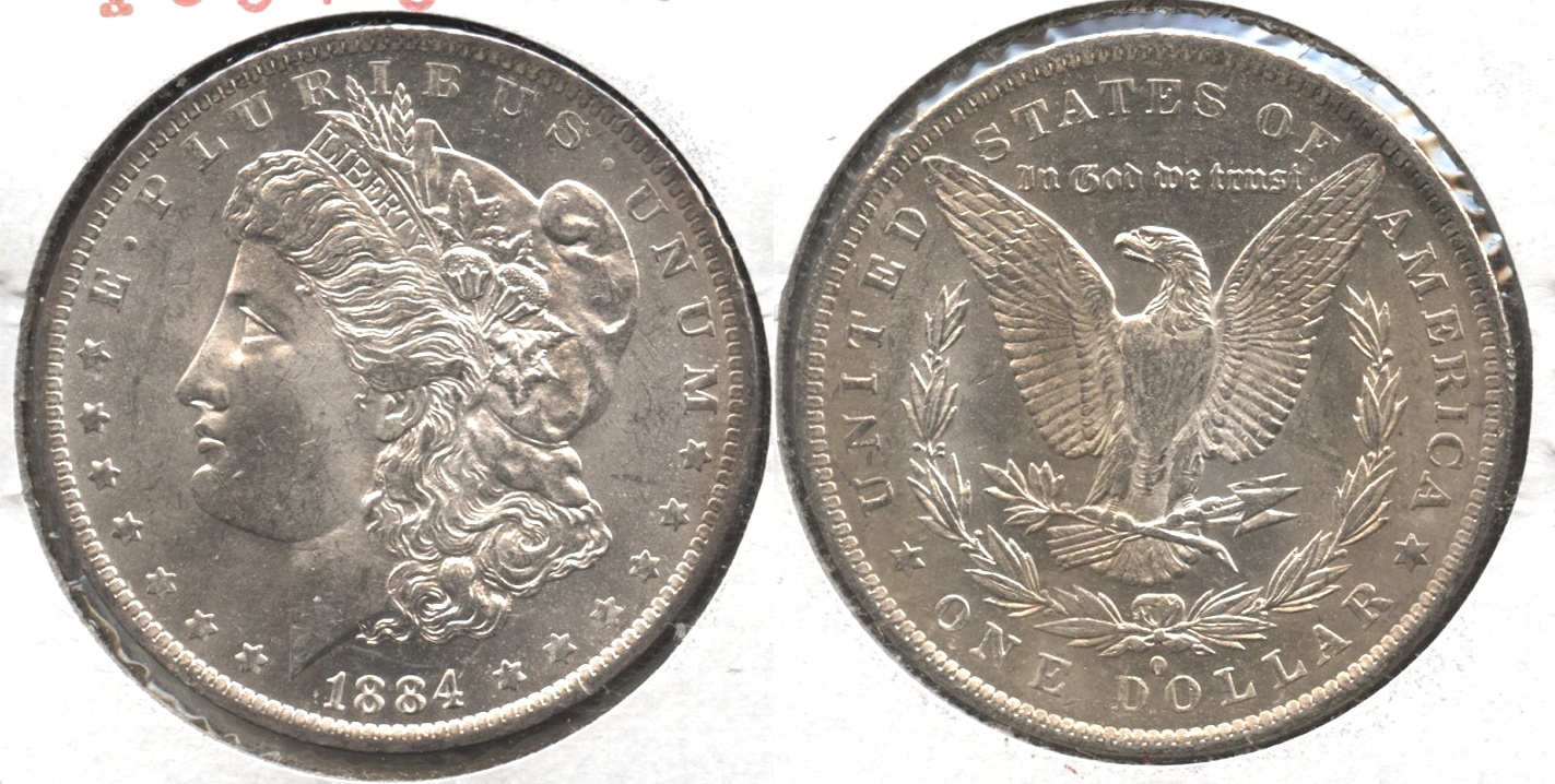 1884-O Morgan Silver Dollar MS-63 #n