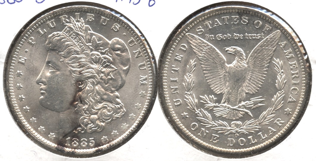 1885-O Morgan Silver Dollar MS-62 #a