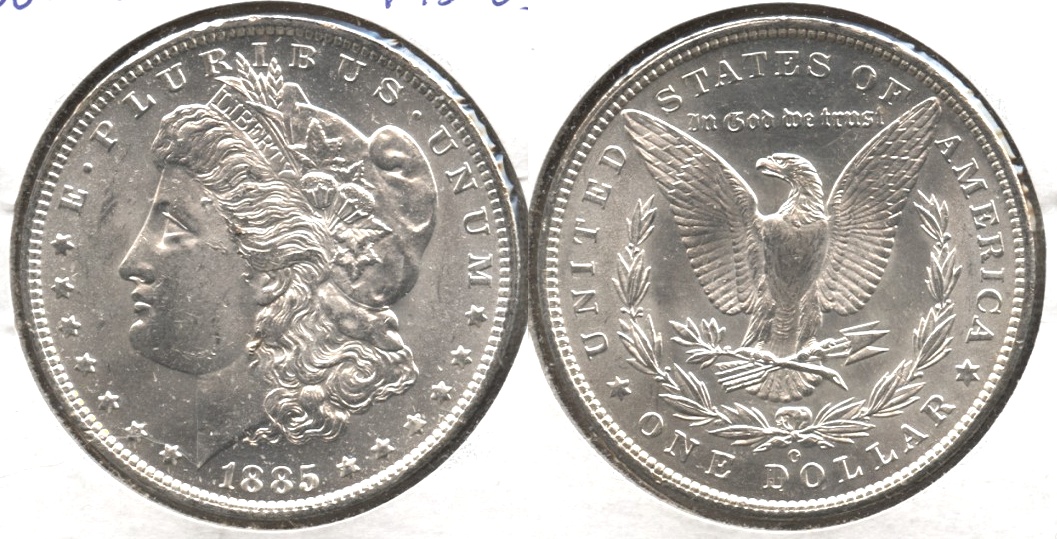 1885-O Morgan Silver Dollar MS-63 #q
