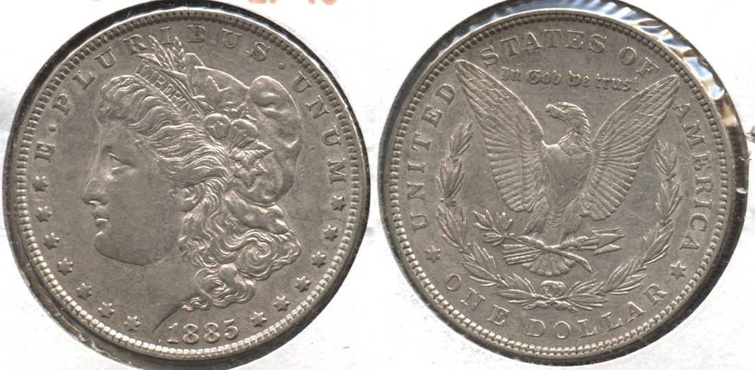 1885 Morgan Silver Dollar EF-40 #x