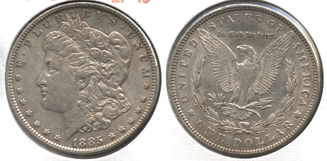 1885 Morgan Silver Dollar EF-45 #q