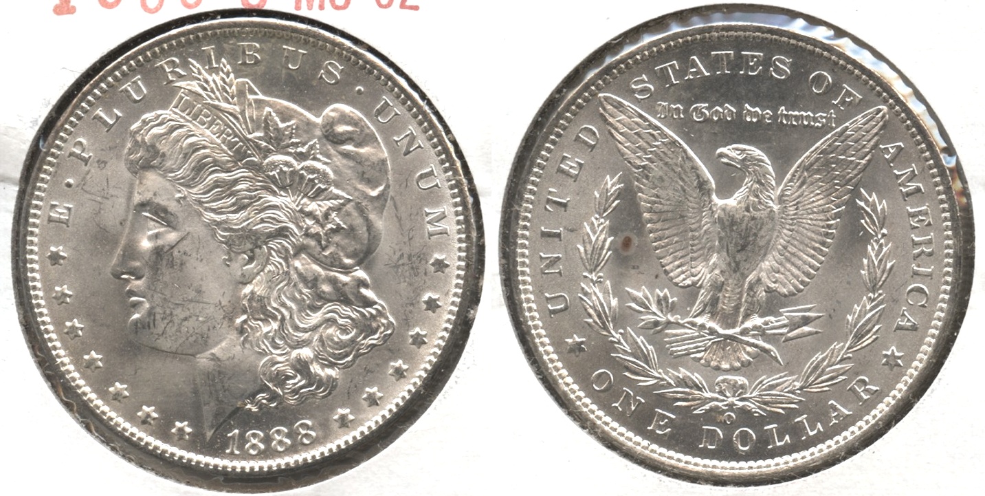 1888-O Morgan Silver Dollar MS-61