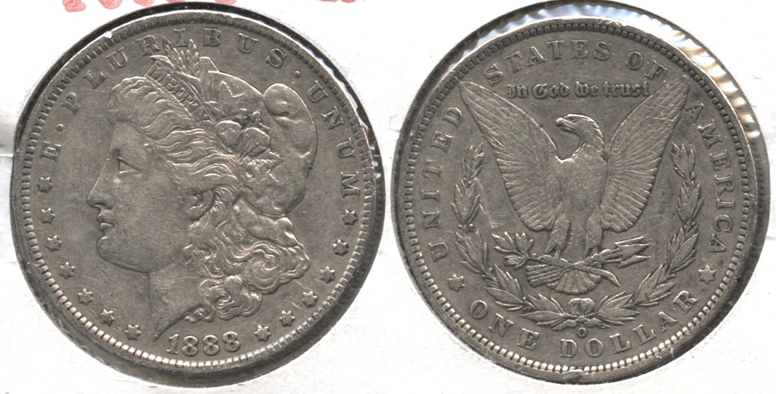 1888-O Morgan Silver Dollar VF-20 #a