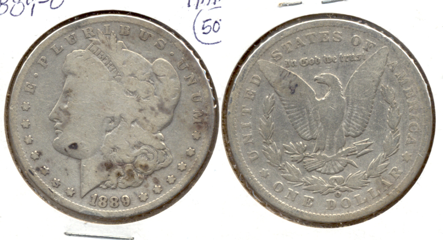 1889-O Morgan Silver Dollar Good-4