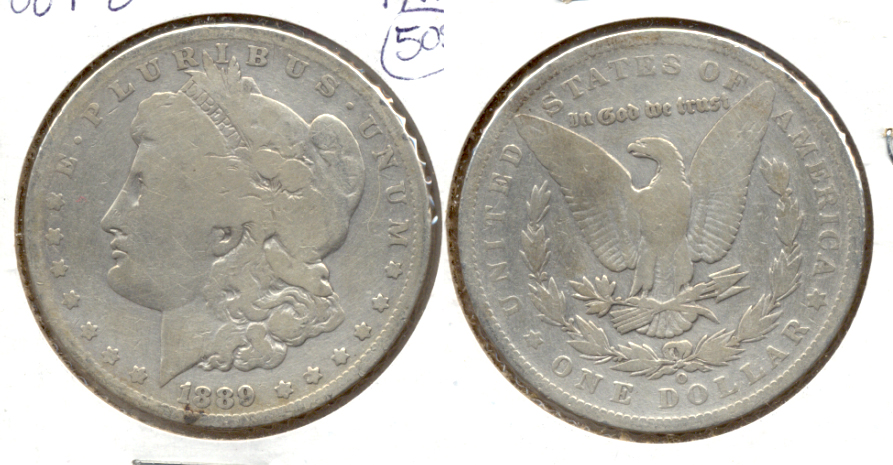 1889-O Morgan Silver Dollar Good-4 a