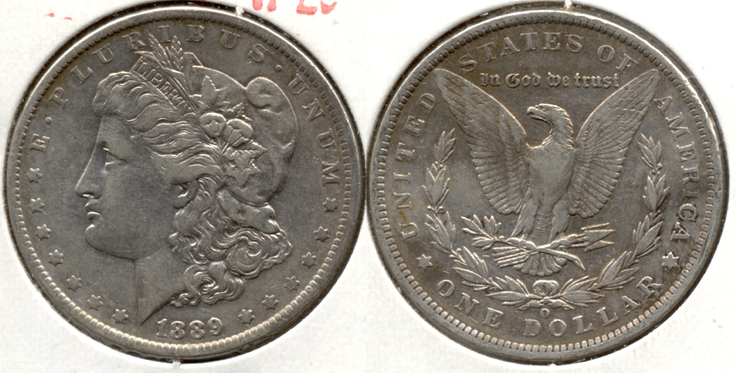 1889-O Morgan Silver Dollar VF-20