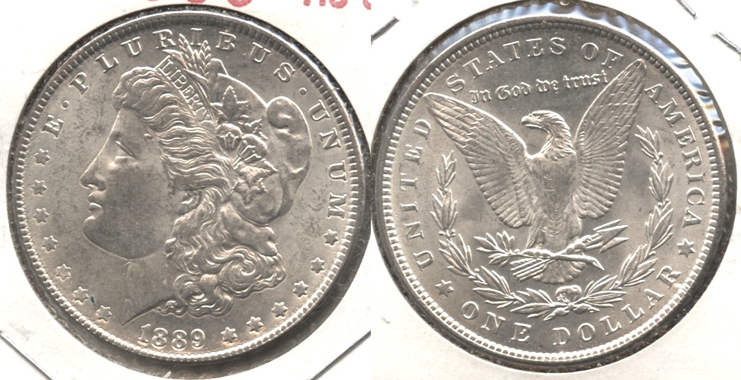 1889 Morgan Silver Dollar AU-50 #ap