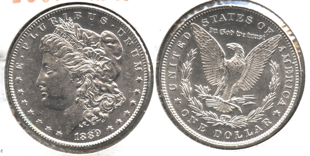 1889 Morgan Silver Dollar AU-55 #i