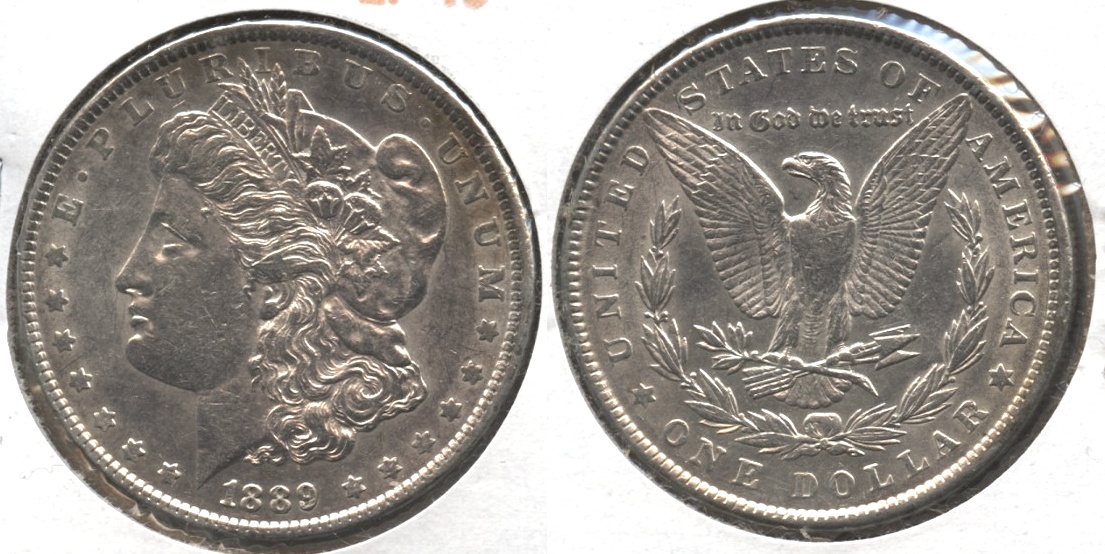 1889 Morgan Silver Dollar EF-40 #bd