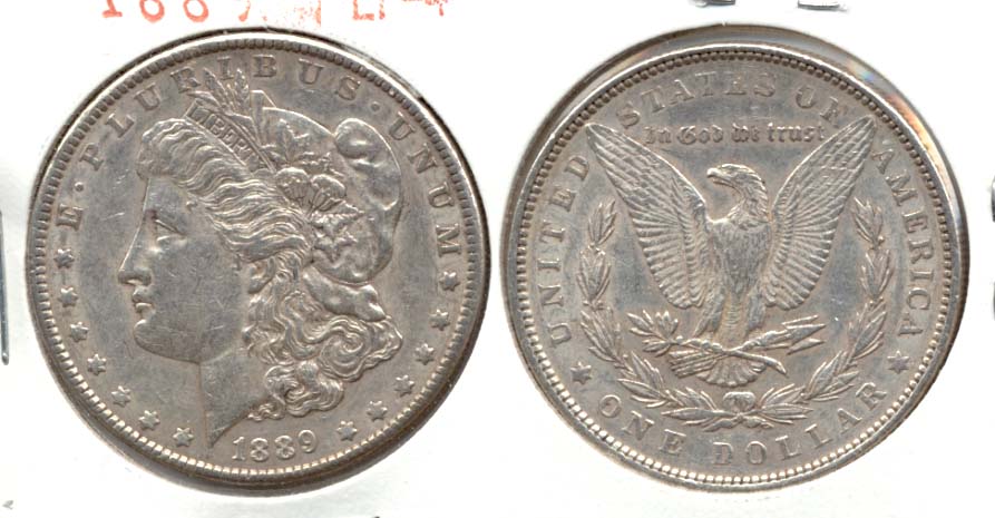 1889 Morgan Silver Dollar EF-40 j
