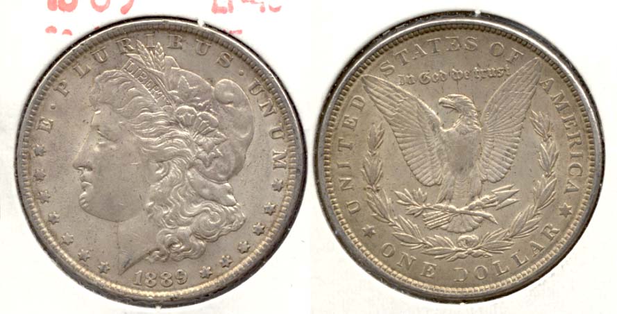 1889 Morgan Silver Dollar EF-40 r