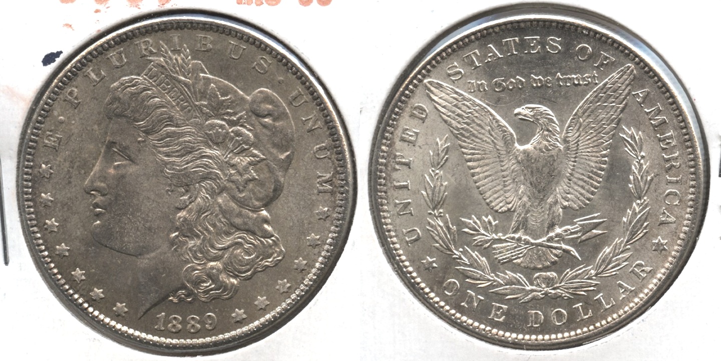 1889 Morgan Silver Dollar MS-63 #g
