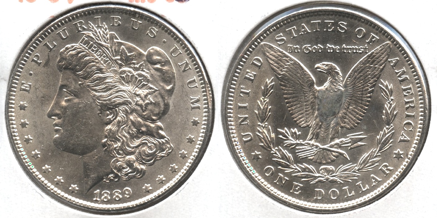 1889 Morgan Silver Dollar MS-63 #i