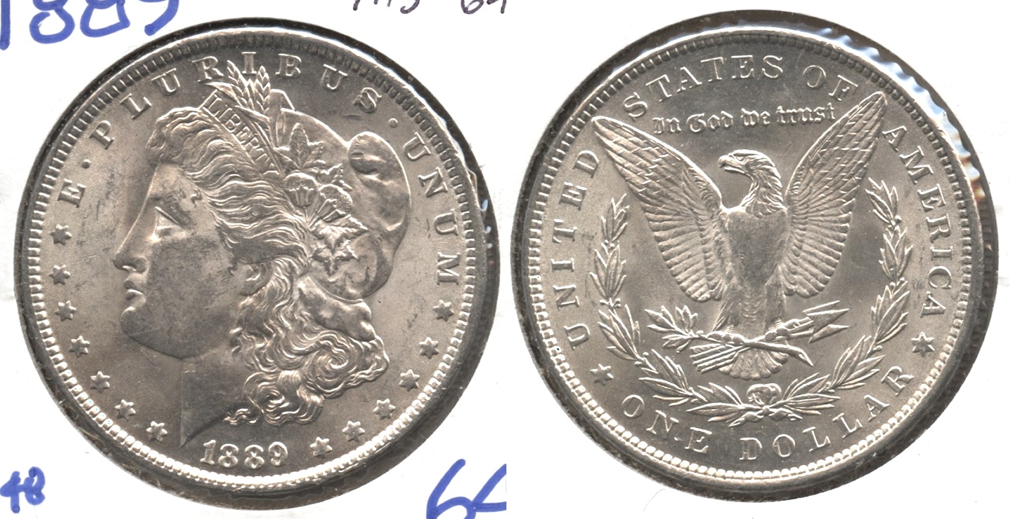 1889 Morgan Silver Dollar MS-64 #d
