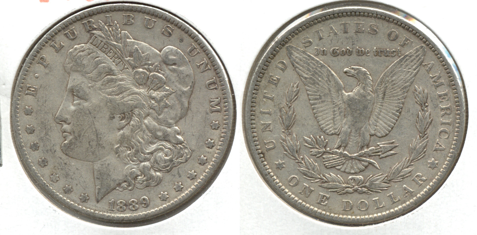 1889 Morgan Silver Dollar VF-20 b
